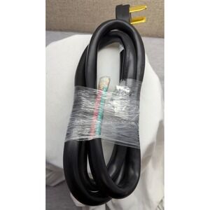 Honglin 50A 125V/250V Range and Dryer Power Supply Cord Black 3-Prong ETL Listed